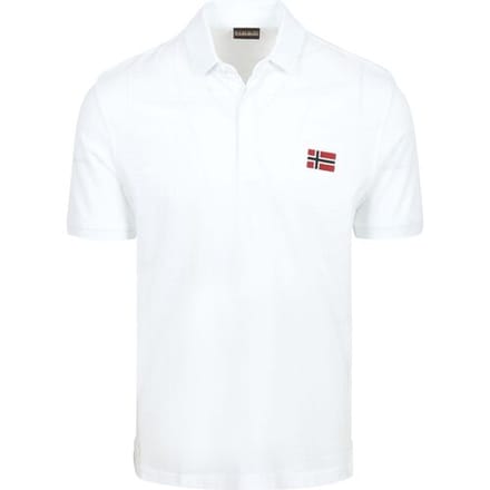 Napapijri Ebea Polo Wit - Maat XXL - Heren