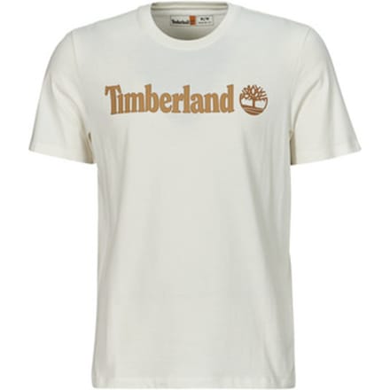 Timberland Kennebec River Linear Logo T-shirt Met Korte Mouwen Wit S Man
