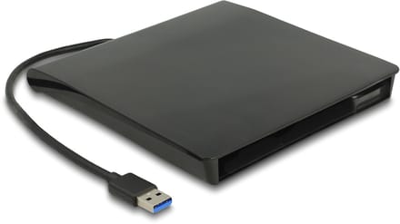 Delock External Enclosure for 5.25? Slim SATA Drives 12.7 mm to SuperSpeed USB 5 Gbps Type-A male