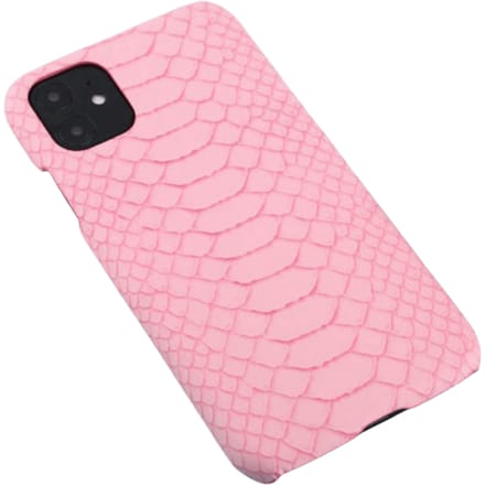 CaseBody iPhone 11 Snakeskin Hoesje Roze