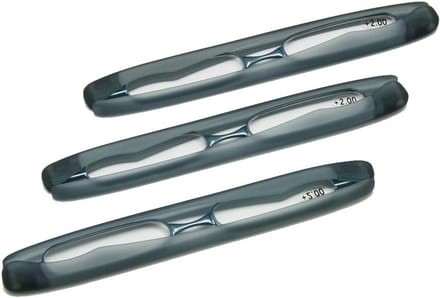 3-Pack Leesbril Heren & Dames - Opvouwbaar & Compact Pocket Model - Inclusief Sterktes +1.00 tot +3.50