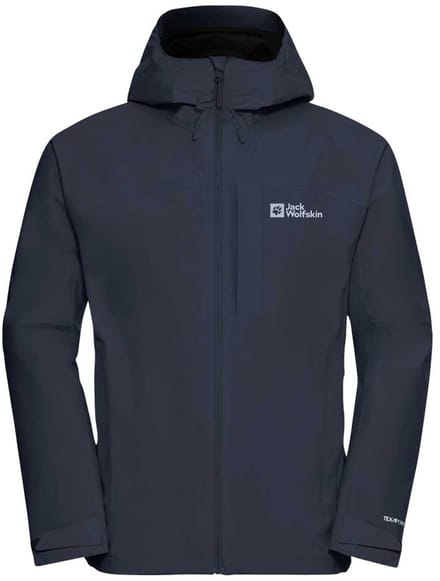 Jack Wolfskin Tempest 2l Jas Blauw S Man