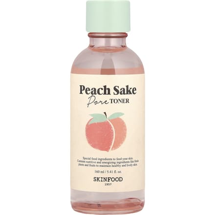 Perzik Sake Poriën Toner, 160ml(5.41 fl oz) white