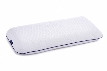 Alkamto Kinderkussen 3-14 Jaar – Ergonomisch Traagschuim Hoofdkussen – Memory Foam – 66x33x6 cm – Wit