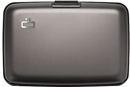 Aluminium Kaart Houder met RFID Bescherming en Compact Wallet Design