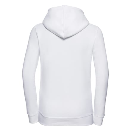 Russell Dames/Dames Authentic Hoodie (Wit)