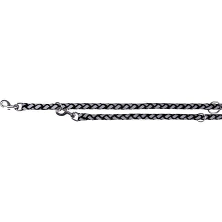 Trixie Cavo Reflect adjustable leash S-M: 2.00 m/ø 12 mm black
