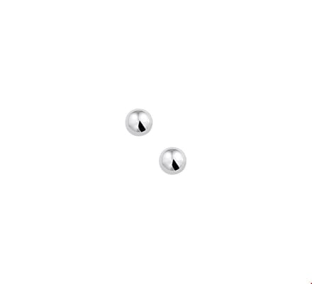 Zilver Gerhodineerde Oorknoppen bol 1322985