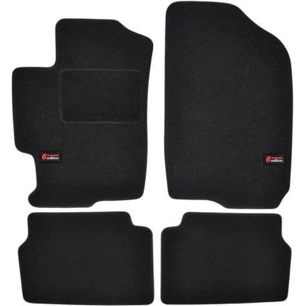 Tapis de sol - JJ Automotive - Noir - Velours - Sur mesure pour Mazda 6 2002-2007