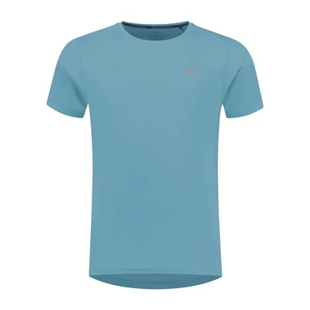 Rogelli Core Heren Hardloopshirt - Korte Mouw - Ademend - Lichtblauw