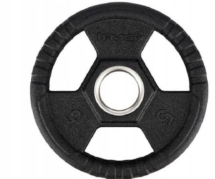 HMS TOH05 Olympische houder - 5 kg, gevuld met rubber