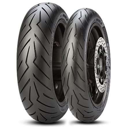 Pirelli Diablo Rosso Scooter ( 120/70-14 TL 55S M/C, Voorwiel )
