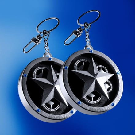 TOMORROW X TOGETHER – The Star Chapter: SAMEN (Ster Sleutelhanger Ver.) 1PCS black