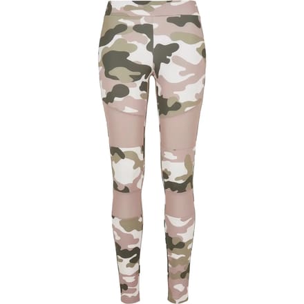 Urban Classics - Camo Tech Mesh Sportlegging - S - Multicolours
