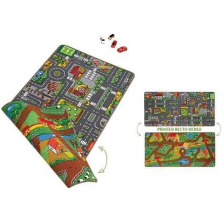 Duoplay Carpet street/farm large 80 x 120 cm