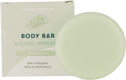 SOLYD Body Wash Bar Aloe Vera & Komkommer 60gr