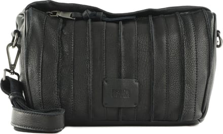 FREDsBRUDER Leren Schoudertas Izzle Crossbody Black Zwart