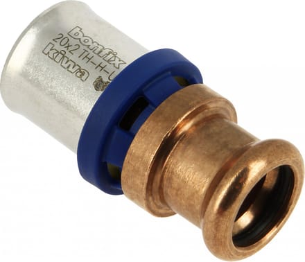 Bonfix Perskoppeling - 1x Alu-pers 1x M-press - Rechte koppeling - 20 x 15mm