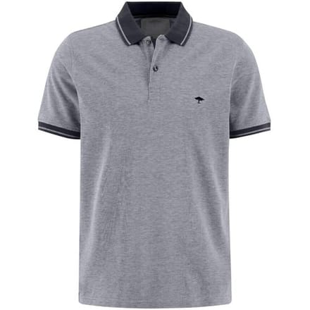 Fynch-Hatton Polo Two-Tone Soft Cotton Piqué Navy / male