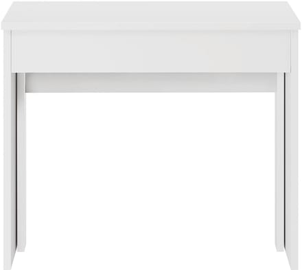 Vente-unique Verlengbare consoletafel 12 personen - 6 verlengstukken - Wit - ONEGA