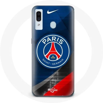 Coque pour Samsung Galaxy A20 PSG Paris Saint Germain Logo