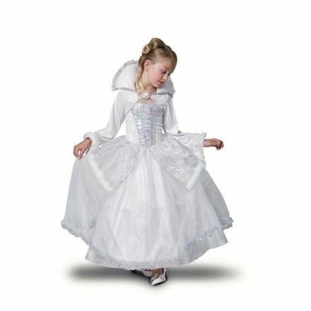 Kostuums voor Kinderen My Other Me Sneeuwprinses Koningin Wit - 10-12 Jaar