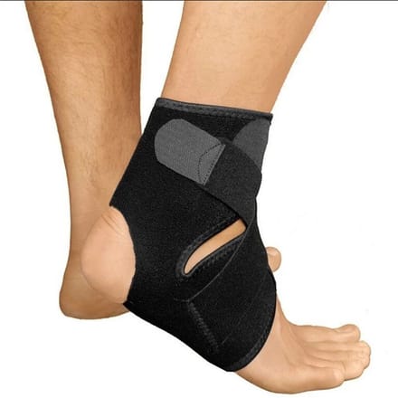 Chibaa - Set van 2 - Neopreen Enkelband - Enkelbraces - Ondersteuning - Sport - Blessures en herstel - Verstelbaar - One Size