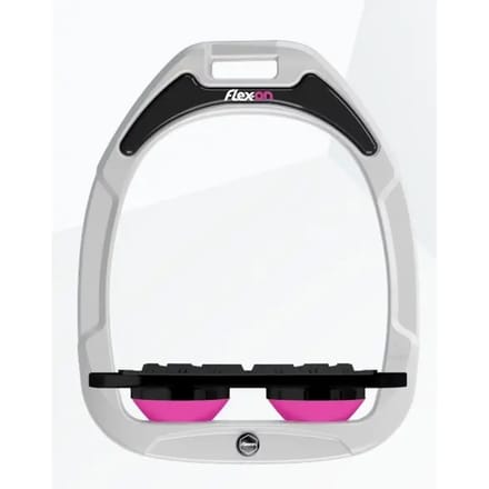 Plat Grip Wit/Zwart/Roze Flex-On Green Composite