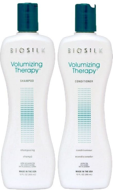 Biosilk Volumizing Therapy Shampoo 355ml + Conditioner 355ml