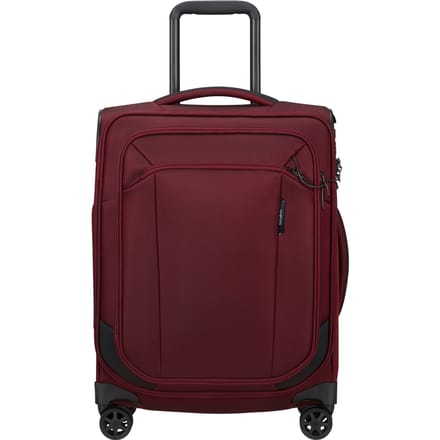Samsonite Koffer Met Laptopvak - Respark Spinner 55/20 Strict (Handbagage) - Burgundy - 43 l - 2.4 kg