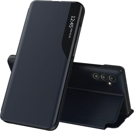 Hoesje geschikt voor Samsung Galaxy A14 4G/5G - Techsuit eFold Book Case - Donkerblauw