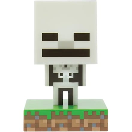 Minecraft - Skeleton Icon Lamp - Tafellamp - Nachtlamp - 10 cm