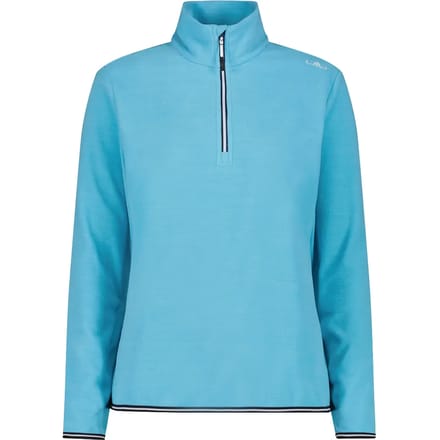 Cmp 34g4786 Sweatshirt Met Halve Rits Blauw M Vrouw
