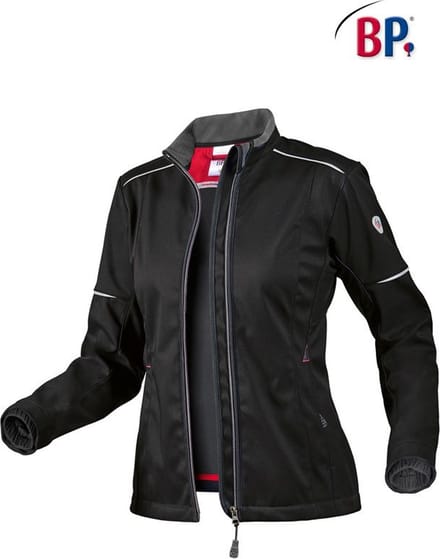 BP® SOFTSHELL JACK WERKJAS VOOR DAMES Maat M