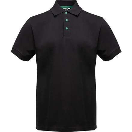 Polo met contrasterende knopen Pen Duick