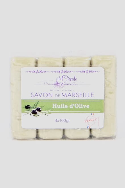 La Cigale - Zeeptablet - Marseille Zeep - Olijven - 4x100g x 2