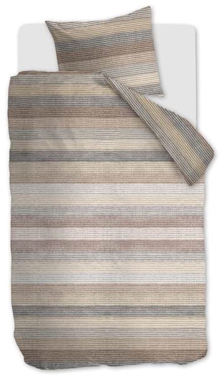 Beddinghouse Rori Dekbedovertrek - Eenpersoons - 140x200/220 cm - Naturel