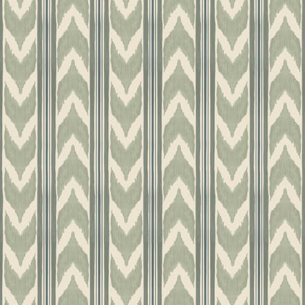 Behang Edgy Ikat groen