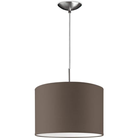 hanglamp tube deluxe bling Ø 30 cm - taupe