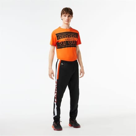 Lacoste Heren Slim Joggers (Zwart/Wit)