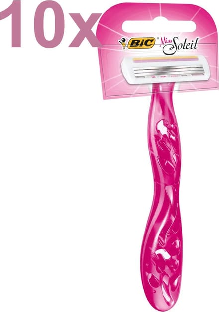 BIC - Miss Soleil - Wegwerpscheermesjes - 10 Stuks - Voordeelverpakking