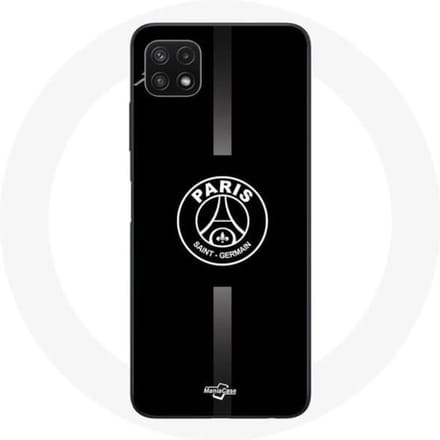 Coque - maniacase - Galaxy A22 5G - Souple - Protection - PSG Logo Jordan noir