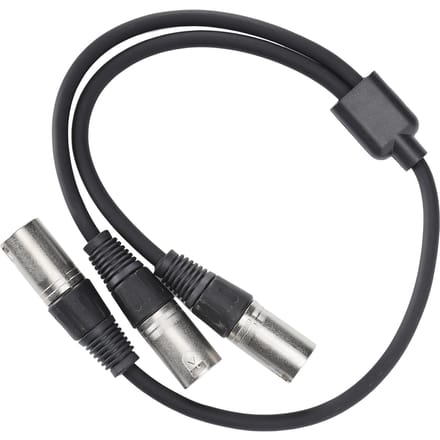 JORINDO JD60711 XLR Mannelijk naar Dubbel XLR Mannelijk Kabel Y-Type Splitter Microfoonkabel