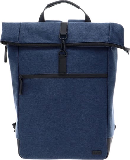 JOST Rugzak met laptopvak Courier Bags Courier Backpack Blue Blauw