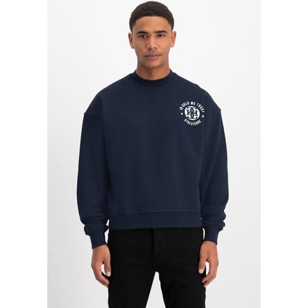 In Gold We Trust Unisex The Basket Sweater Navy Taglia: S | Maglioni a maglia Outlet | Unisex | Blu