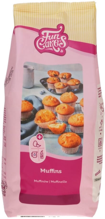 FunCakes Mix voor Muffins - 1kg - Muffin Mix - Cakemix - Bakmix