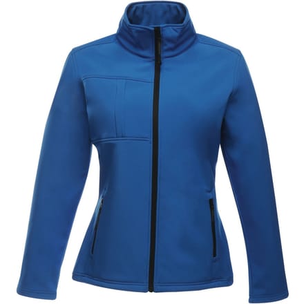 Regatta Dames/Dames Octagon II Zachte Shell Jas (Oxford Blauw/Zwart)