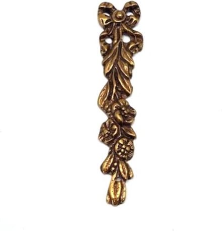 Meubeldecoratie strik tak bloemen 125x30mm