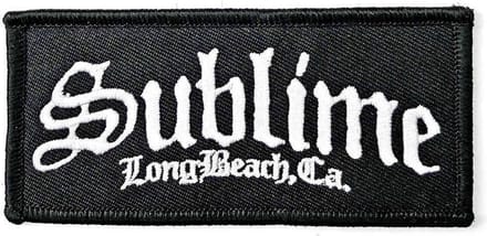 Sublime - C.A. Logo Patch - Zwart