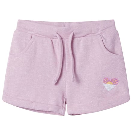 vidaXL Kindershorts met trekkoord 116 gemengd lila